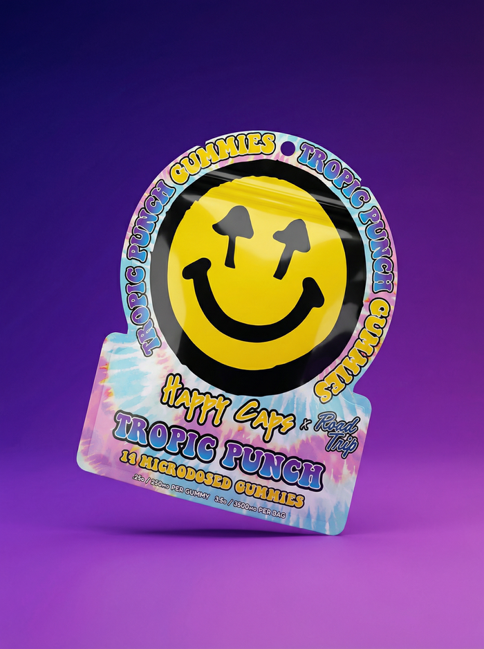 Happy Caps Microdose Mushroom Gummies