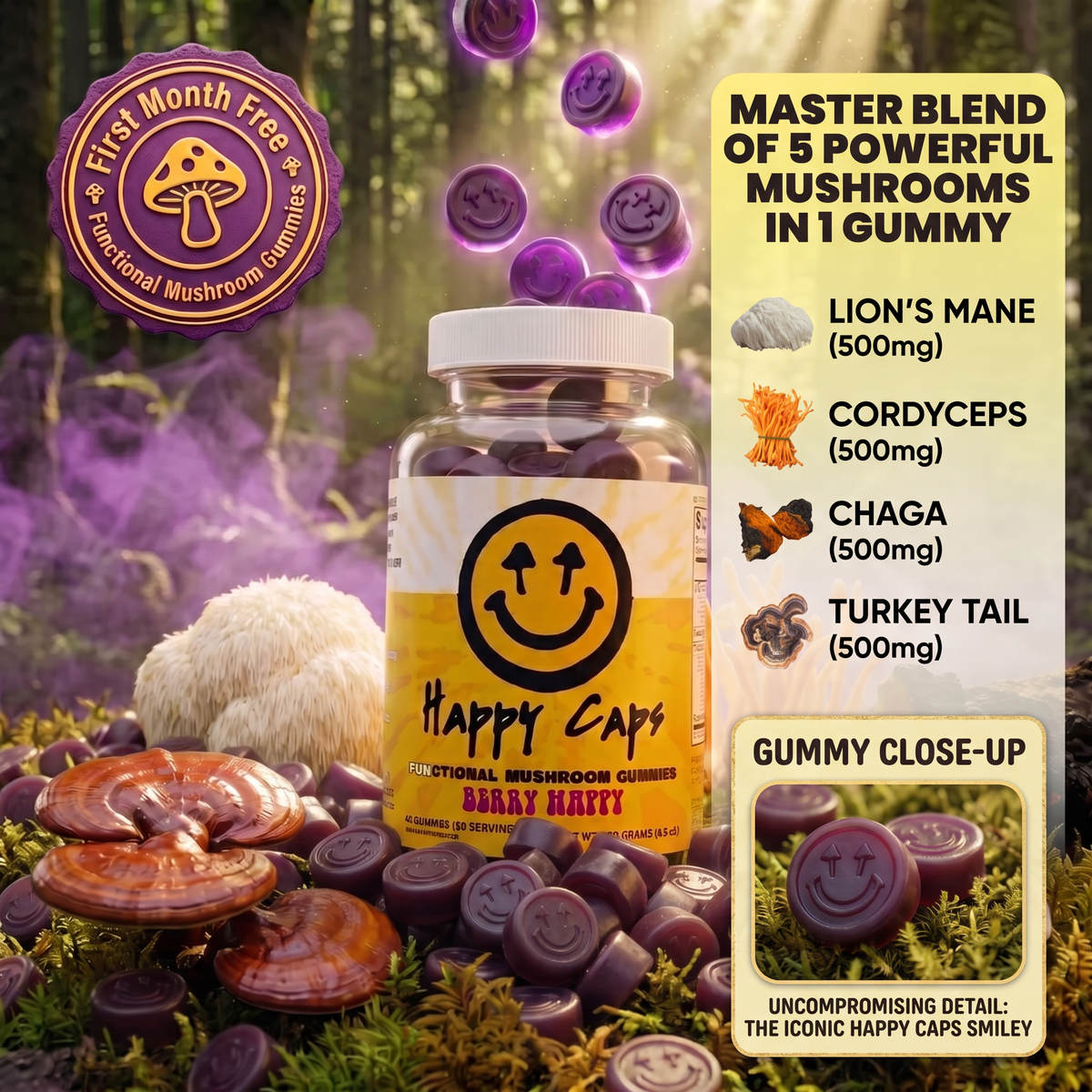 Functional Mushroom Gummies